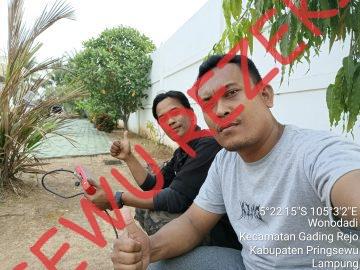 Geolistrik di Rumaha Bapak Kadis PU Pringsewu