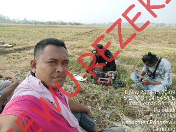 Geolistrik di Sawah Bapak Caspudi – Kuputundan Pardasuka