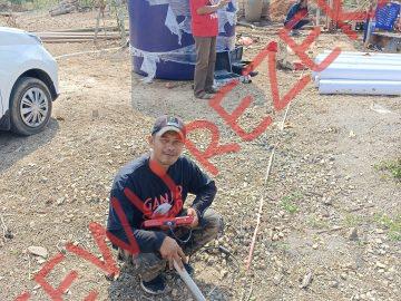 Geolistrik Bantuan Air Bersih di Pekon Pulau Panggung Tekad Tanggamu
