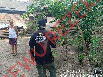 Geolistrik di Lapangan Pendopo, Blambangan Umpu, Way Kanan